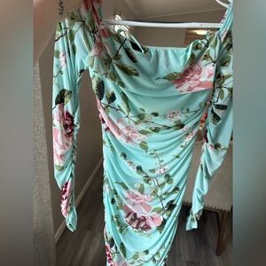 Floral Long Sleeve Dress